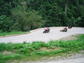 A biker gathering preserved in the Legend Motorbike archive